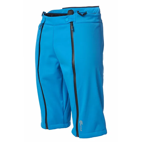 JUNIORSKÉ SOFTSHELLOVÉ KRAŤASY PRO II modré