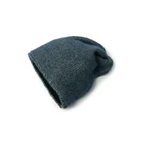 PLETENÁ ČEPICE ANNIE modro-béžová