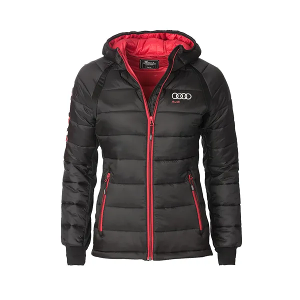 DÁMSKÁ ZATEPLENÁ BUNDA AUDI SPORT černá