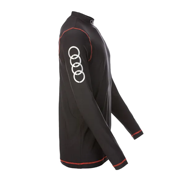 JUNIORSKÉ FUNKČNÍ TRIKO AUDI ALBERTO III černé