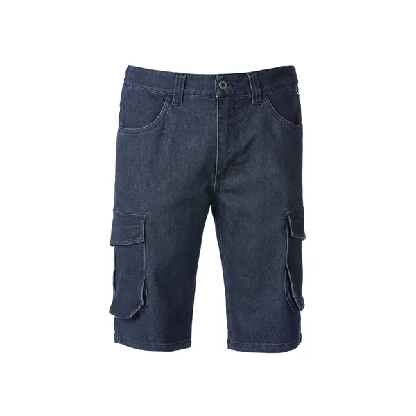 PÁNSKÉ PRACOVNÍ BERMUDY modré